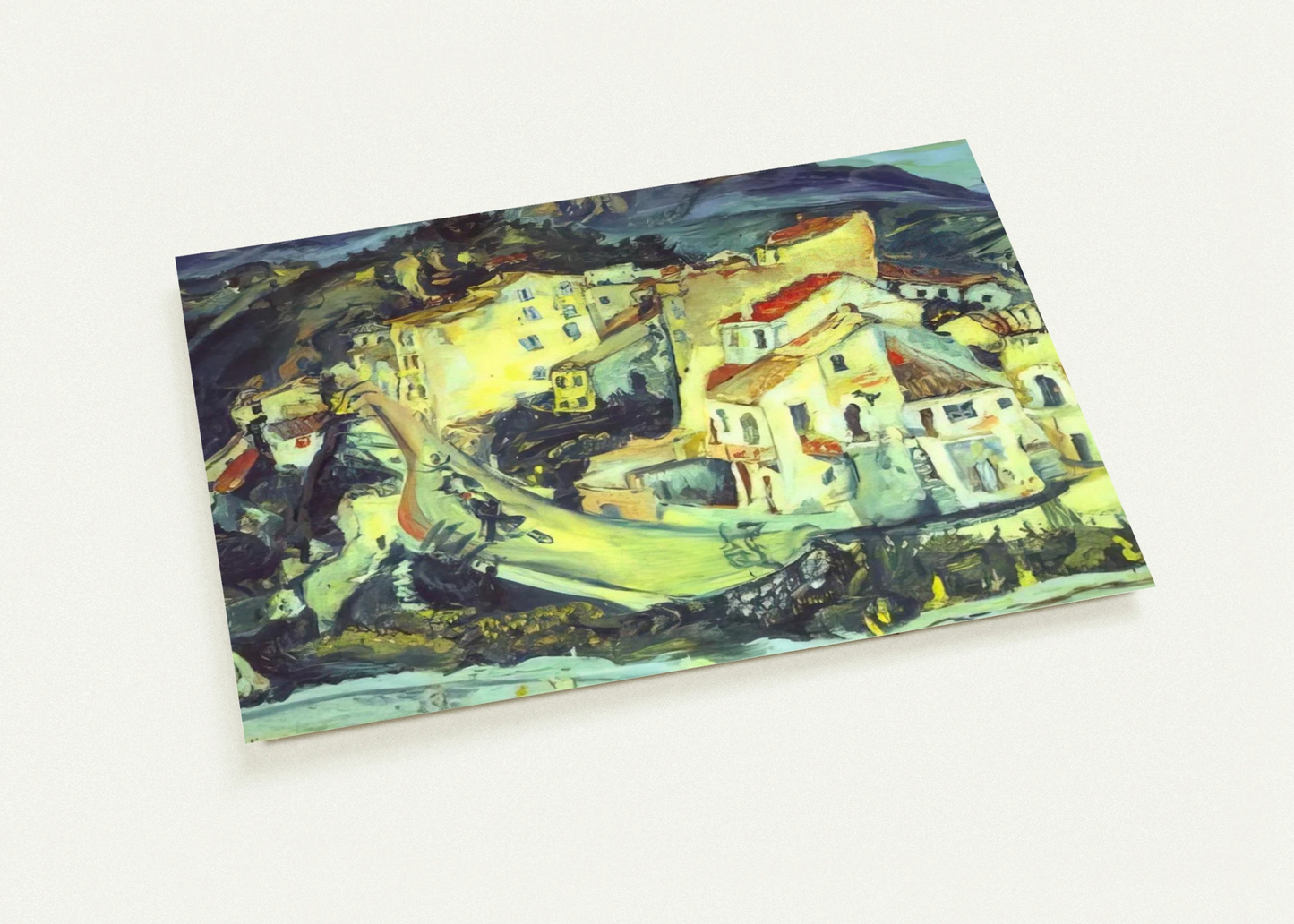 LANDSCAPE OF CAGNES By Chaim Soutine Pack of 10 Post Cards | Chaim Soutine Post Cards | A6 (10.5 x 14.8 cm) - 4.1 x 5.8 inches