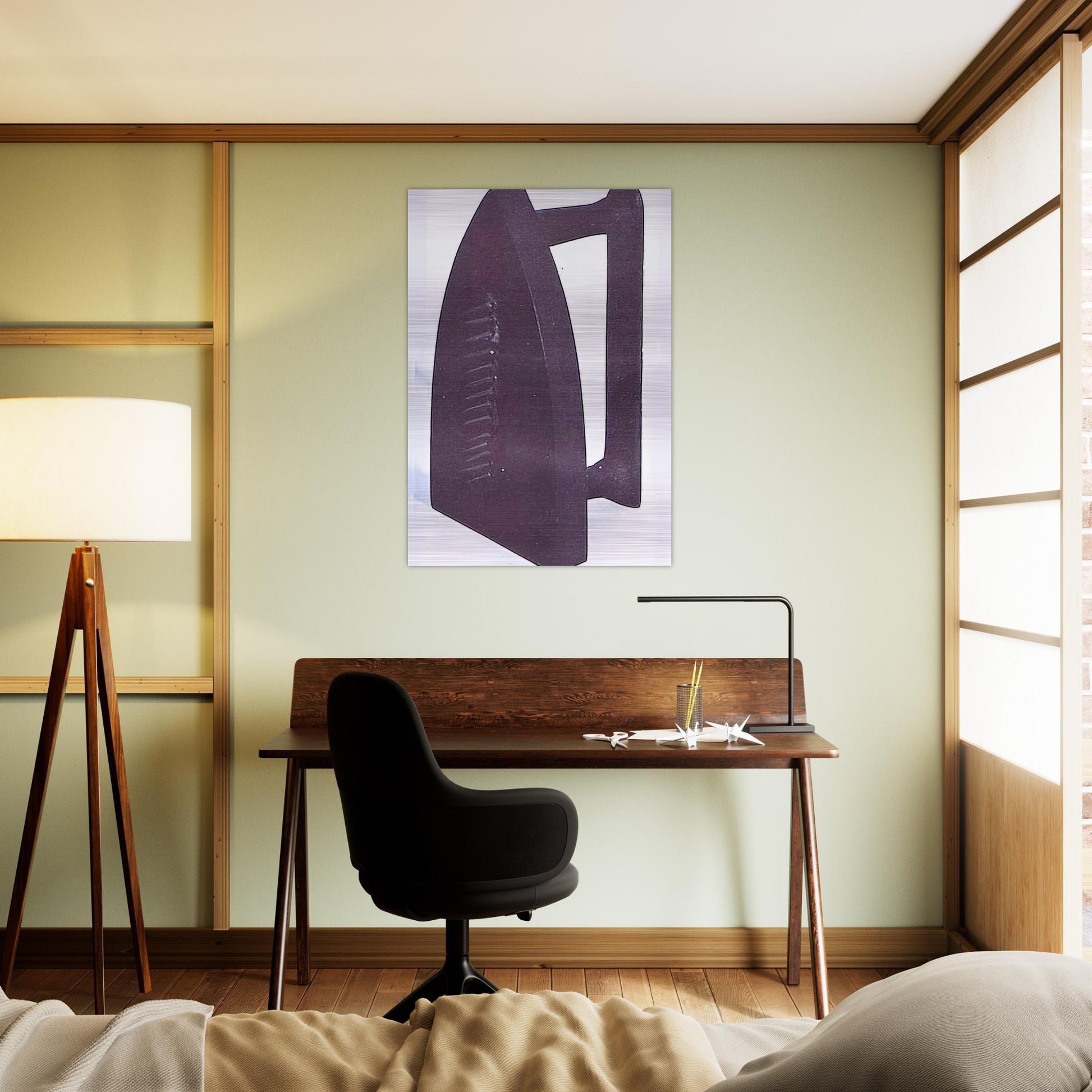 CADEAU GIFT REPLICA OF THE LOST 1921 ORIGINAL - Man Ray Brushed Aluminum Print - 70x100 cm / 28x40 inches | Man Ray Aluminum Print | Man Ray Prints