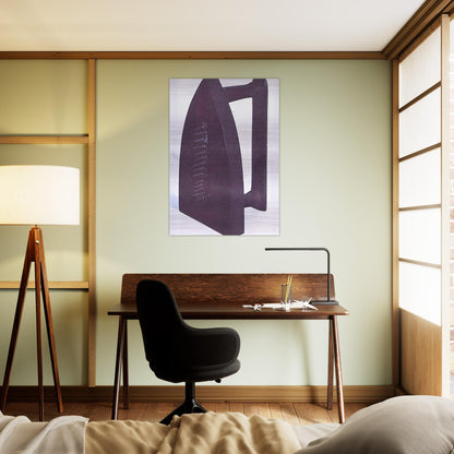 CADEAU GIFT REPLICA OF THE LOST 1921 ORIGINAL - Man Ray Brushed Aluminum Print - 70x100 cm / 28x40 inches | Man Ray Aluminum Print | Man Ray Prints