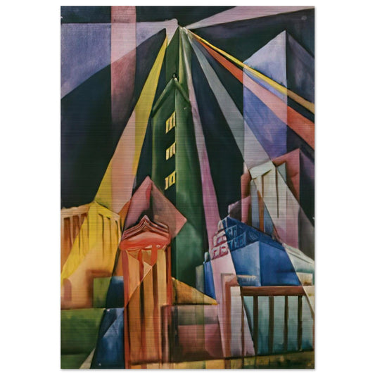Perspectives - Konrad Zuse Brushed Aluminum Print - 70x100 cm / 28x40 inches | Konrad Zuse Aluminum Print | Konrad Zuse Prints