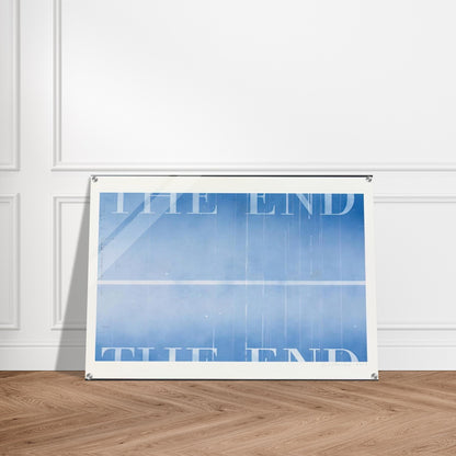 THE END 40 2003 - Edward Ruscha Acrylic Print - 70x100 cm / 28x40″ inches