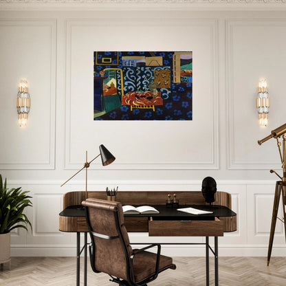 STILL LIFE WITH AUBERGINES 1911 - Henri Matisse Brushed Aluminum Print - 70x100 cm / 28x40 inches | Henri Matisse Aluminum Print | Henri Matisse Prints