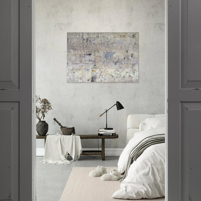 Blanche - 1958 - Maria Helena Vieira da Silva Brushed Aluminum Print - 70x100 cm / 28x40 inches | Maria Helena Vieira da Silva Aluminum Print | Maria Helena Vieira da Silva Prints