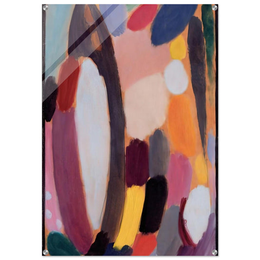 VARIATION 1918 - Alexej von Jawlensky Acrylic Print - 70x100 cm / 28x40″ inches