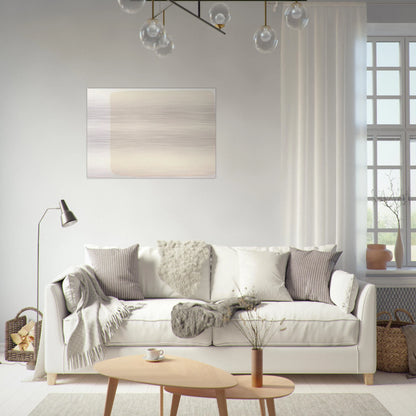 Untitled, from BAM III - Robert Ryman Brushed Aluminum Print - 70x100 cm / 28x40 inches | Robert Ryman Aluminum Print | Robert Ryman Prints