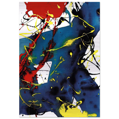 Untitled  SFP94-143  SFF 1813  - Sam Francis Brushed Aluminum Print - 70x100 cm / 28x40 inches | Sam Francis Aluminum Print | Sam Francis Prints