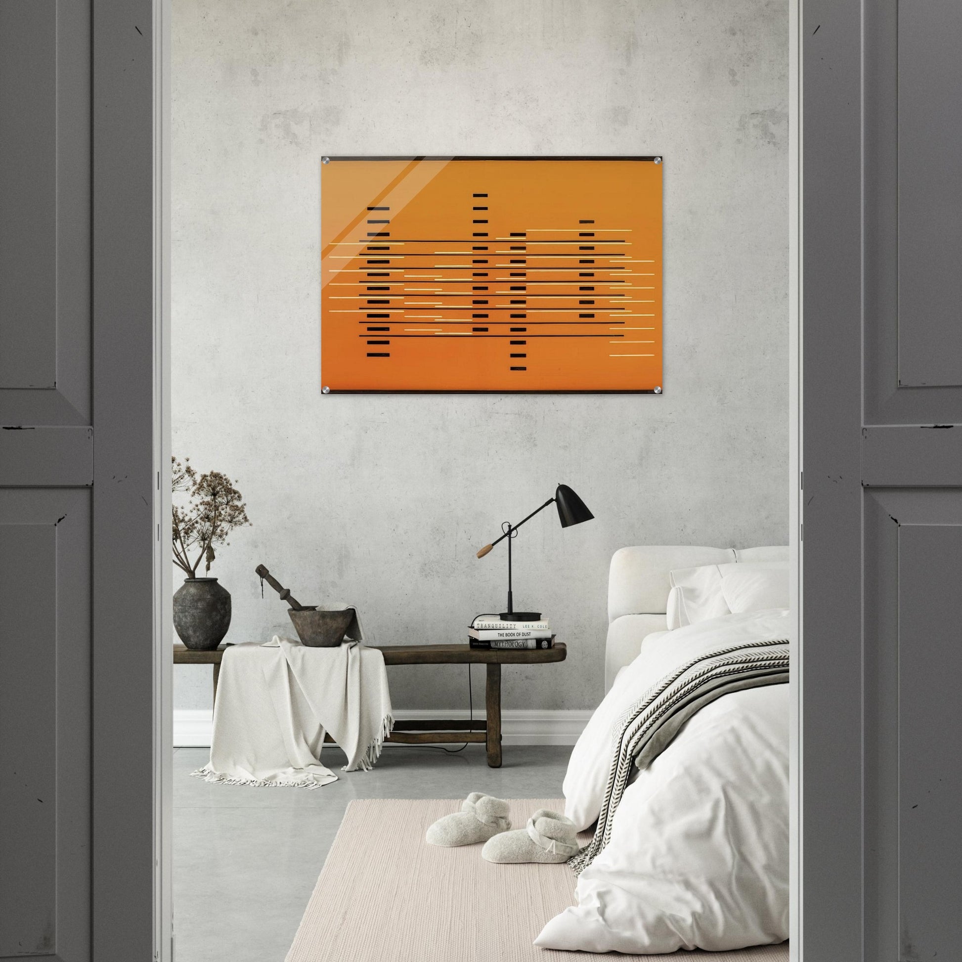 FRONTAL 1927 - Josef Albers Acrylic Print - 70x100 cm / 28x40″ inches