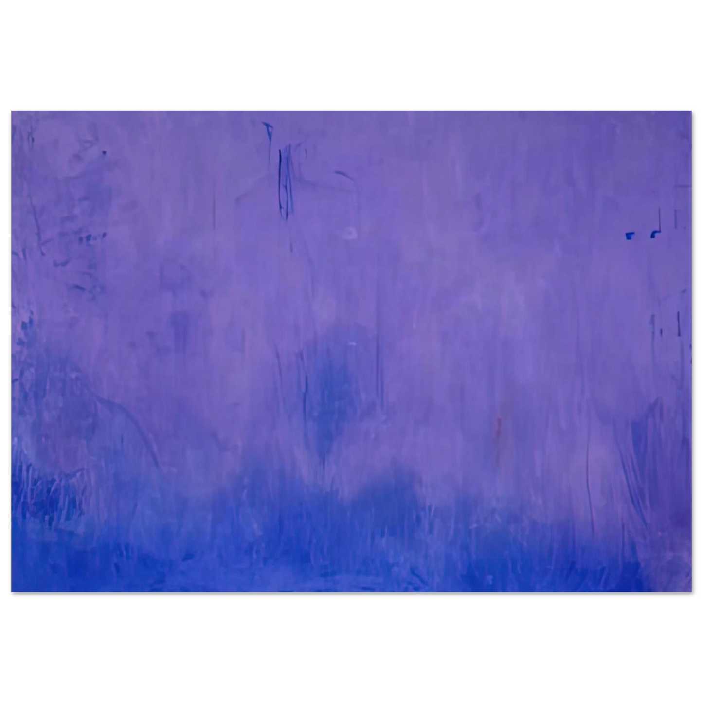 Helen Frankenthaler - Warming Trend, 2002- Wall Art - 21x29.7 cm / 8x12" - Premium Wooden Framed Poster With Fine Art Paper-canvas - Black frame