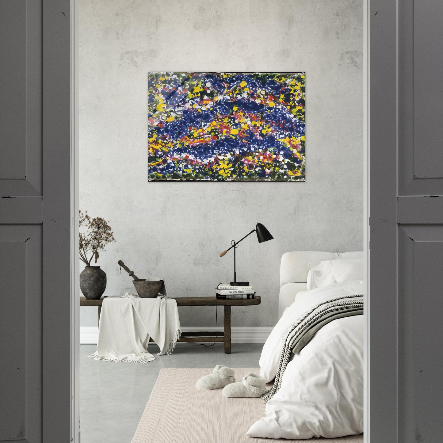 Bird in the Spring - Richard Pousette-Dart Acrylic Print - 70x100 cm / 28x40″ inches