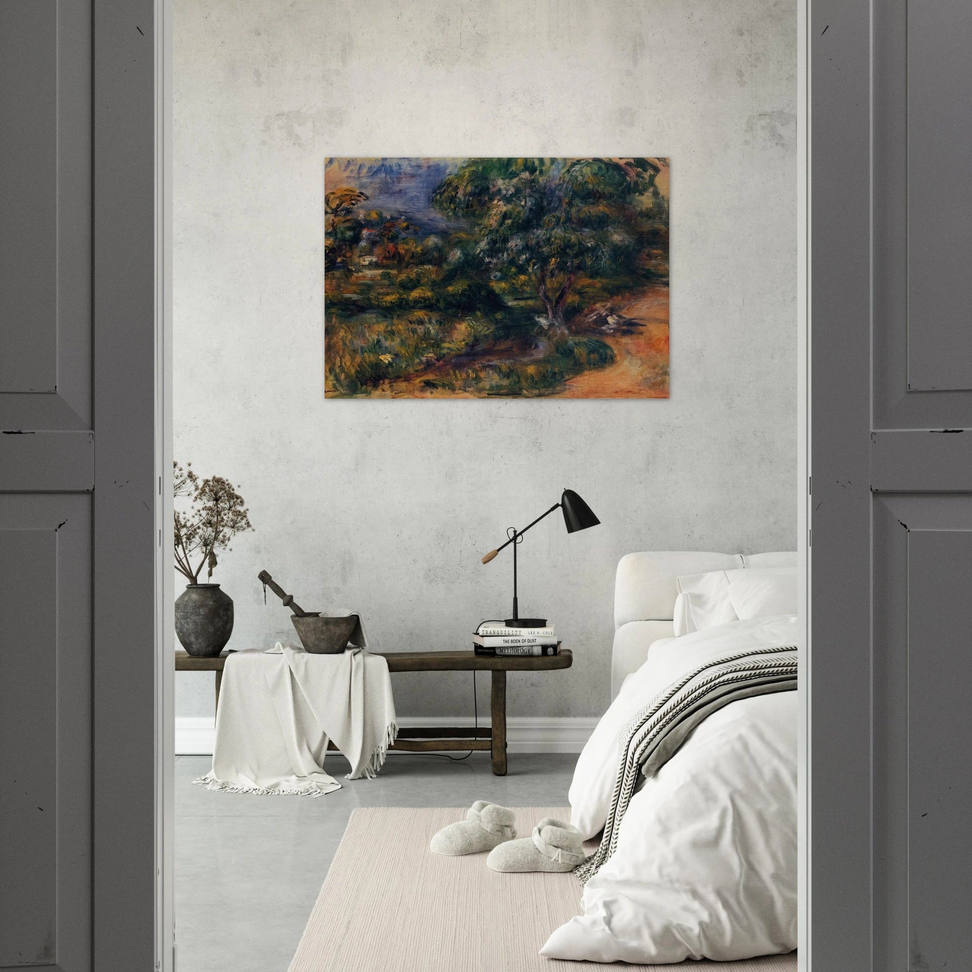 The Beal - Pierre-Auguste Renoir Brushed Aluminum Print - 70x100 cm / 28x40 inches | Pierre-Auguste Renoir Aluminum Print | Pierre-Auguste Renoir Prints