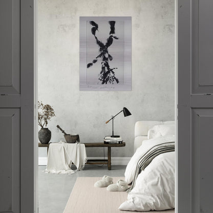 TO STOP THE CRY 1994 - Zao Wou-Ki Brushed Aluminum Print - 70x100 cm / 28x40 inches | Zao Wou-Ki Aluminum Print | Zao Wou-Ki Prints