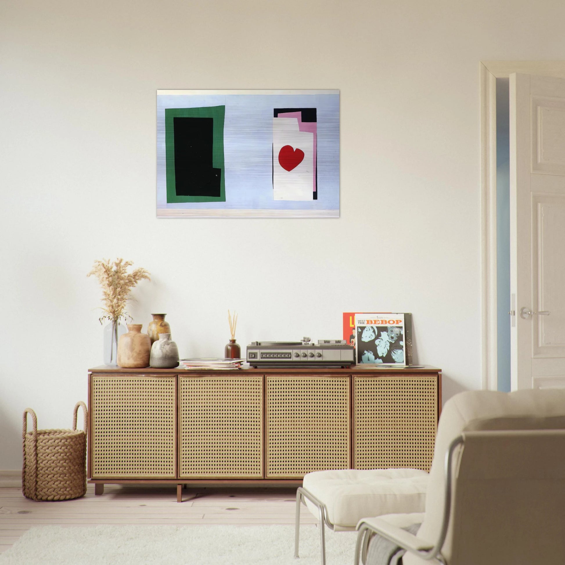CUT OUTS 2 - Henri Matisse Brushed Aluminum Print - 70x100 cm / 28x40 inches | Henri Matisse Aluminum Print | Henri Matisse Prints