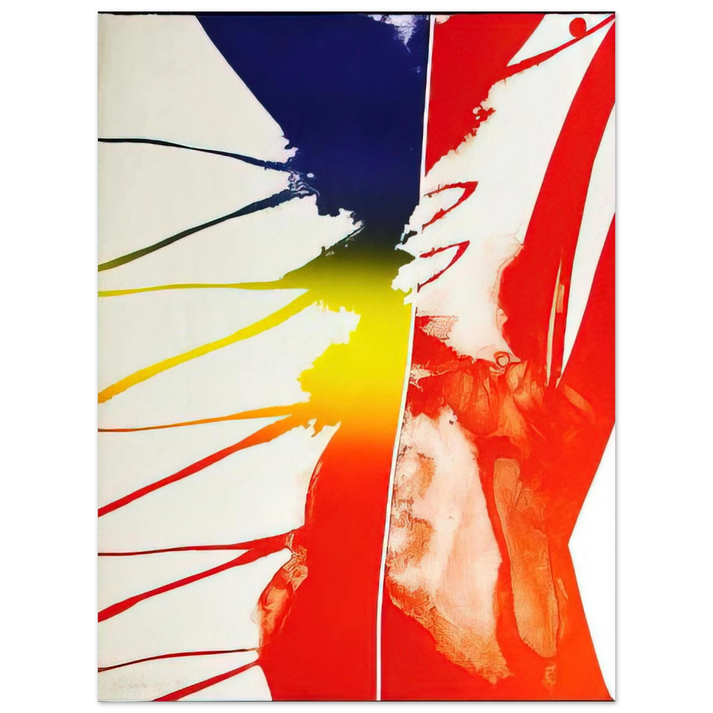 Paul Jenkins - Continental Divide - 1981  75x100 cm / 30x40inches Fine Art Poster