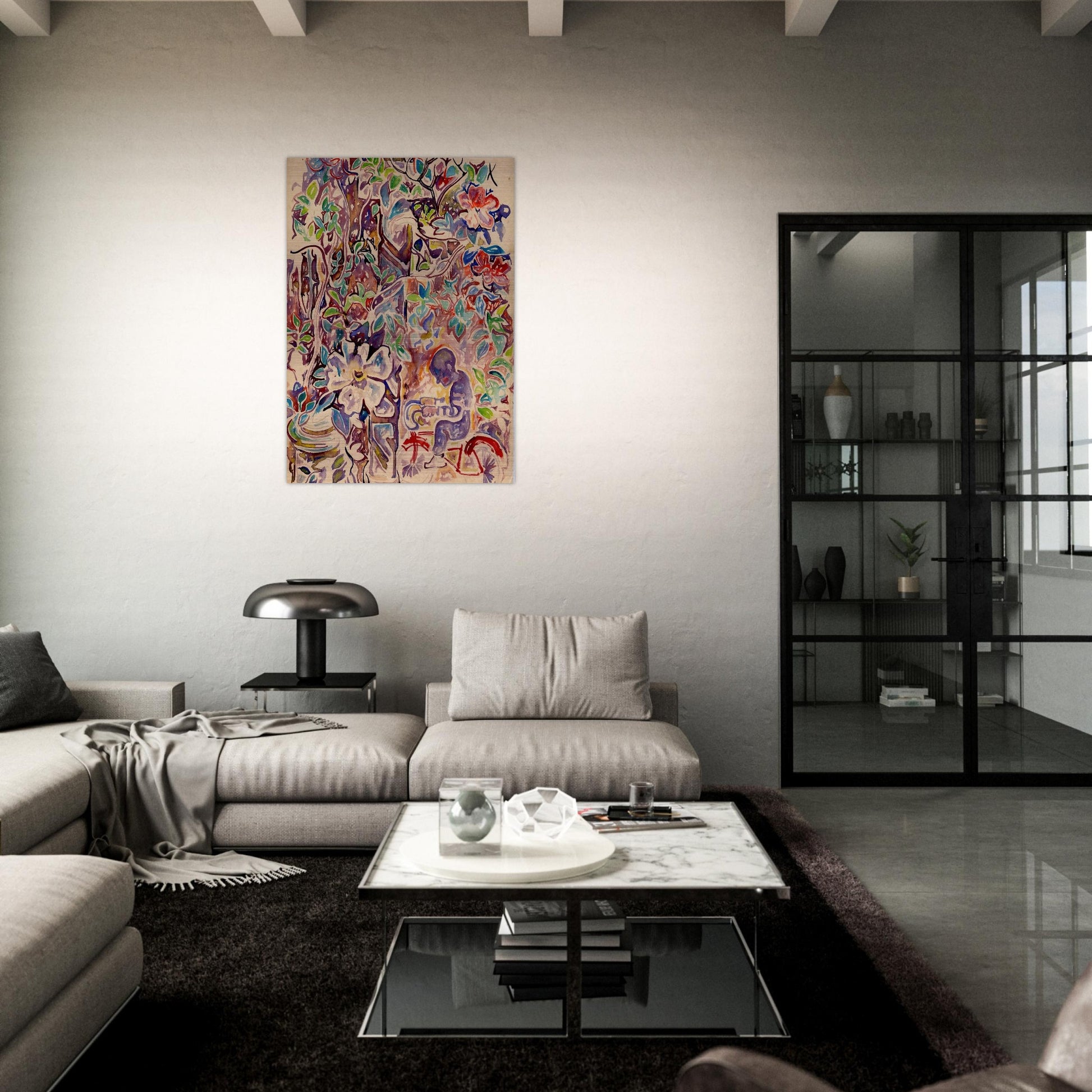 Walter Anderson - Walter Anderson Brushed Aluminum Print - 70x100 cm / 28x40 inches | Walter Anderson Aluminum Print | Walter Anderson Prints