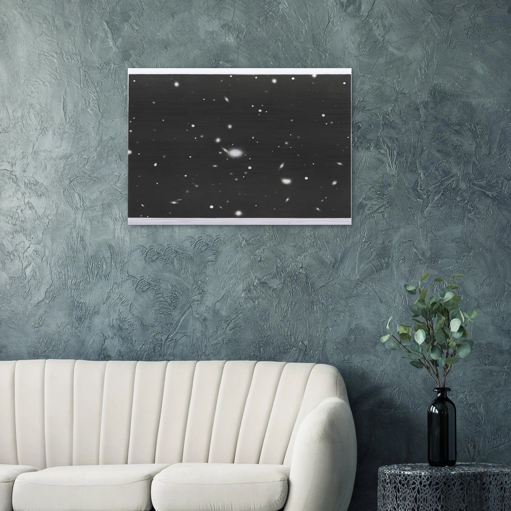 GALAXY 1975 - Vija Celmins Brushed Aluminum Print - 70x100 cm / 28x40 inches | Vija Celmins Aluminum Print | Vija Celmins Prints