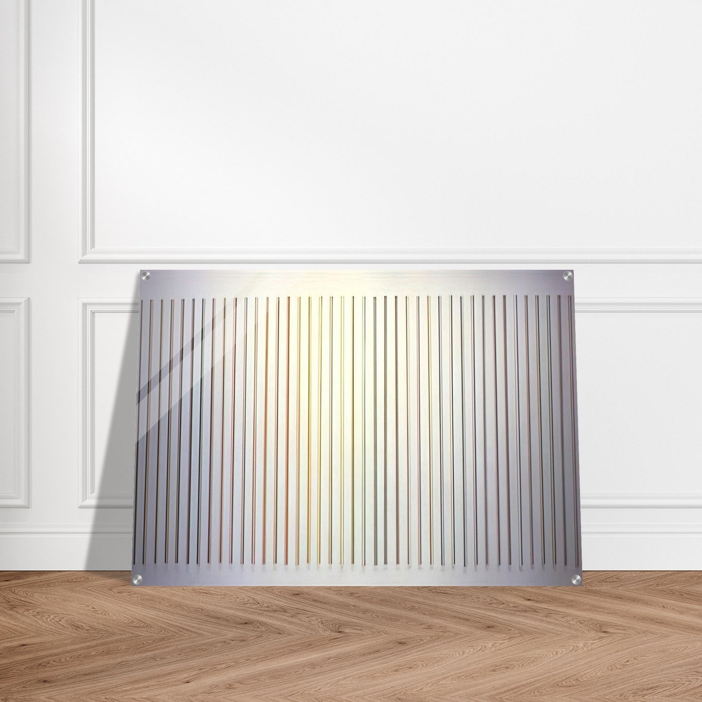 Color Needles - 1984 - Gene Davis Acrylic Print - 70x100 cm / 28x40″ inches