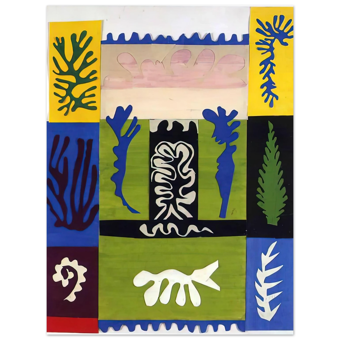 Henri Matisse - CUT OUTS 5  75x100 cm / 30x40inches Fine Art Poster