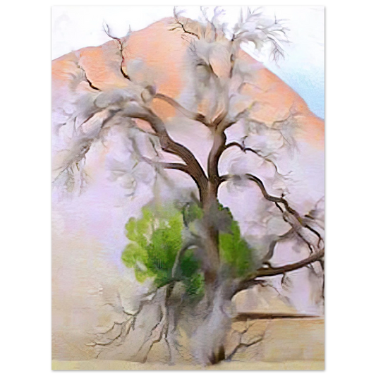 Georgia O'Keeffe - Pinons with Cedar Fine Art Poster
