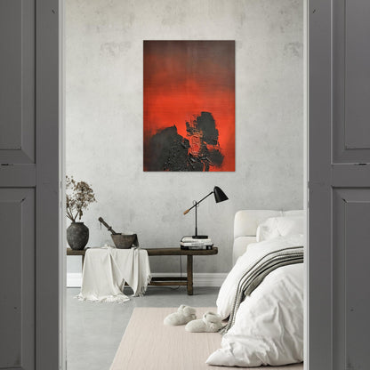 UNTITLED 1961 1 - Luis Feito Brushed Aluminum Print - 70x100 cm / 28x40 inches | Luis Feito Aluminum Print | Luis Feito Prints