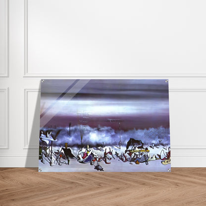 The Ribbon of Extremes - Yves Tanguy Acrylic Print - 70x100 cm / 28x40″ inches