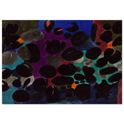 Plumen - Abstract Art - Johannes Itten Brushed Aluminum Print - 70x100 cm / 28x40 inches | Johannes Itten Aluminum Print | Johannes Itten Prints