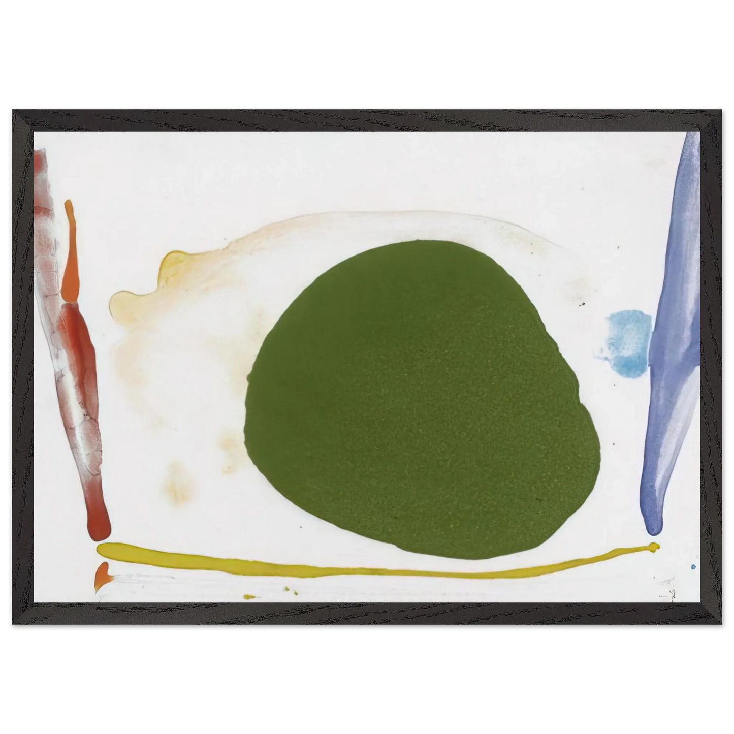 Helen Frankenthaler - Thanksgiving Day - 1973 Wall art - A2 (42 x 59.4  cm) - Fine Art Poster - -