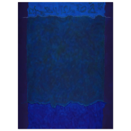 Theodoros Stamos - Infinity Fields, Lefkada Series - 1980  75x100 cm / 30x40inches Fine Art Poster