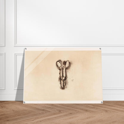 TINSNIP 1973 - Jim Dine Acrylic Print - 70x100 cm / 28x40″ inches