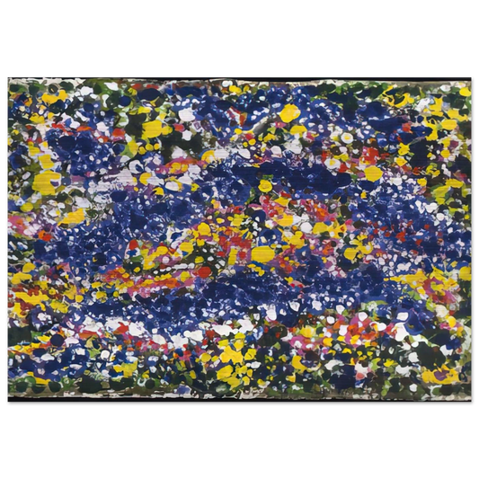 Bird in the Spring - 1992 - Richard Pousette-Dart Brushed Aluminum Print - 70x100 cm / 28x40 inches | Richard Pousette-Dart Aluminum Print | Richard Pousette-Dart Prints