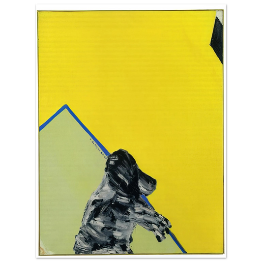 Raoul De Keyser - Baron in Al Held-Veld - 1966  75x100 cm / 30x40inches Fine Art Poster