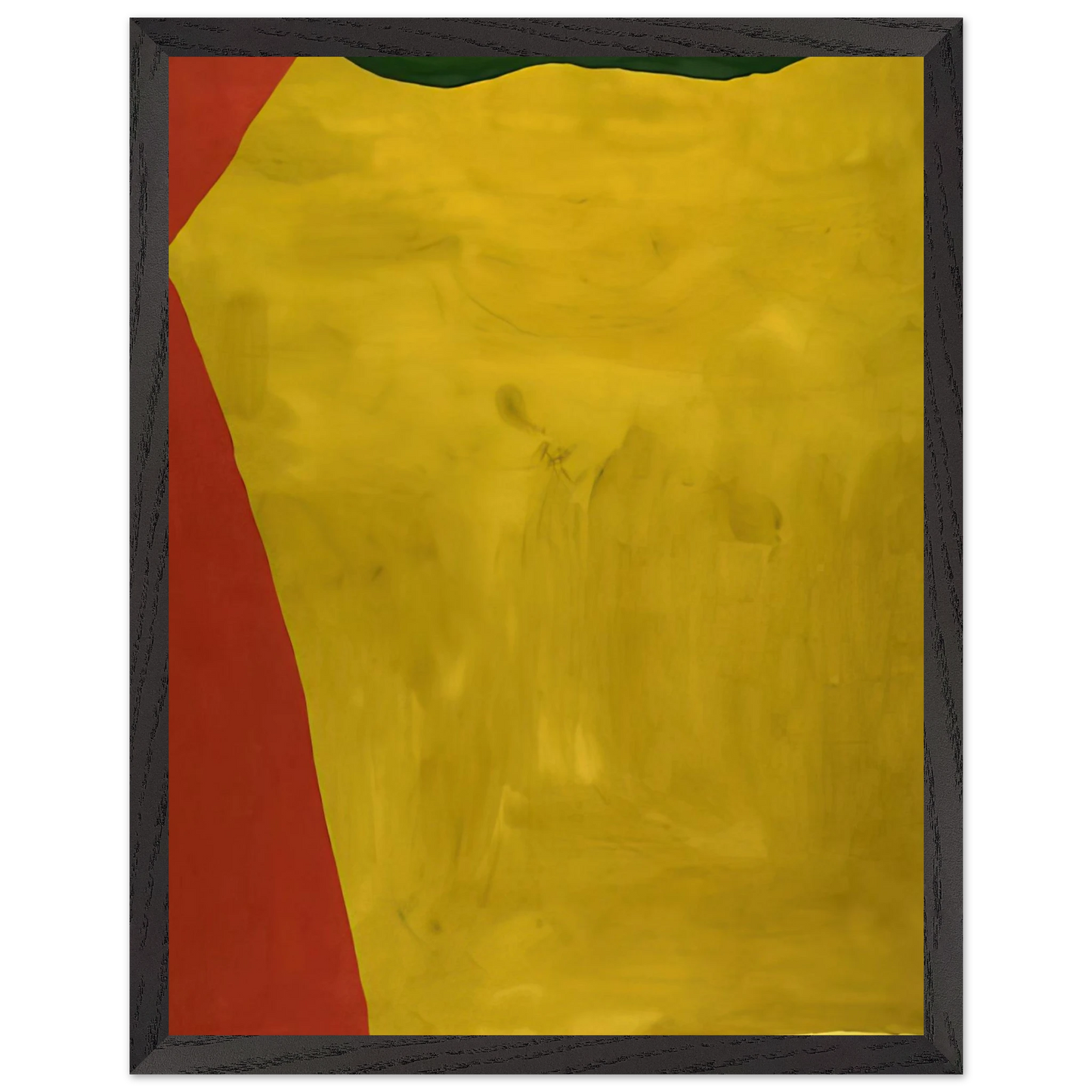 Helen Frankenthaler - Blessing of the Fleet - 1969 Wall art - 30x40 cm / 12x16 inches - Premium Wooden Framed Poster With Fine Art Paper-canvas - Wood frame