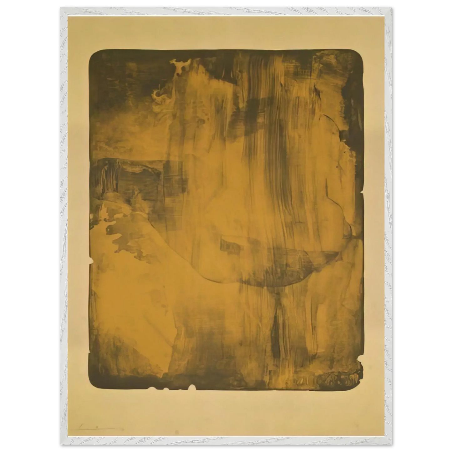 Helen Frankenthaler - Bronze Smoke - 1978 Wall art - 60x80 cm / 24x32 Inches - Fine Art Poster - -