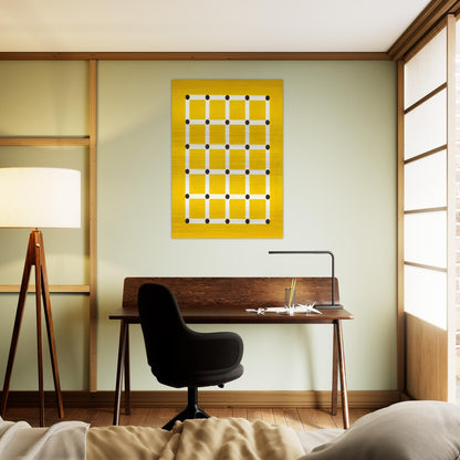 Trellis - 1962 - Jeremy Moon Brushed Aluminum Print - 70x100 cm / 28x40 inches | Jeremy Moon Aluminum Print | Jeremy Moon Prints