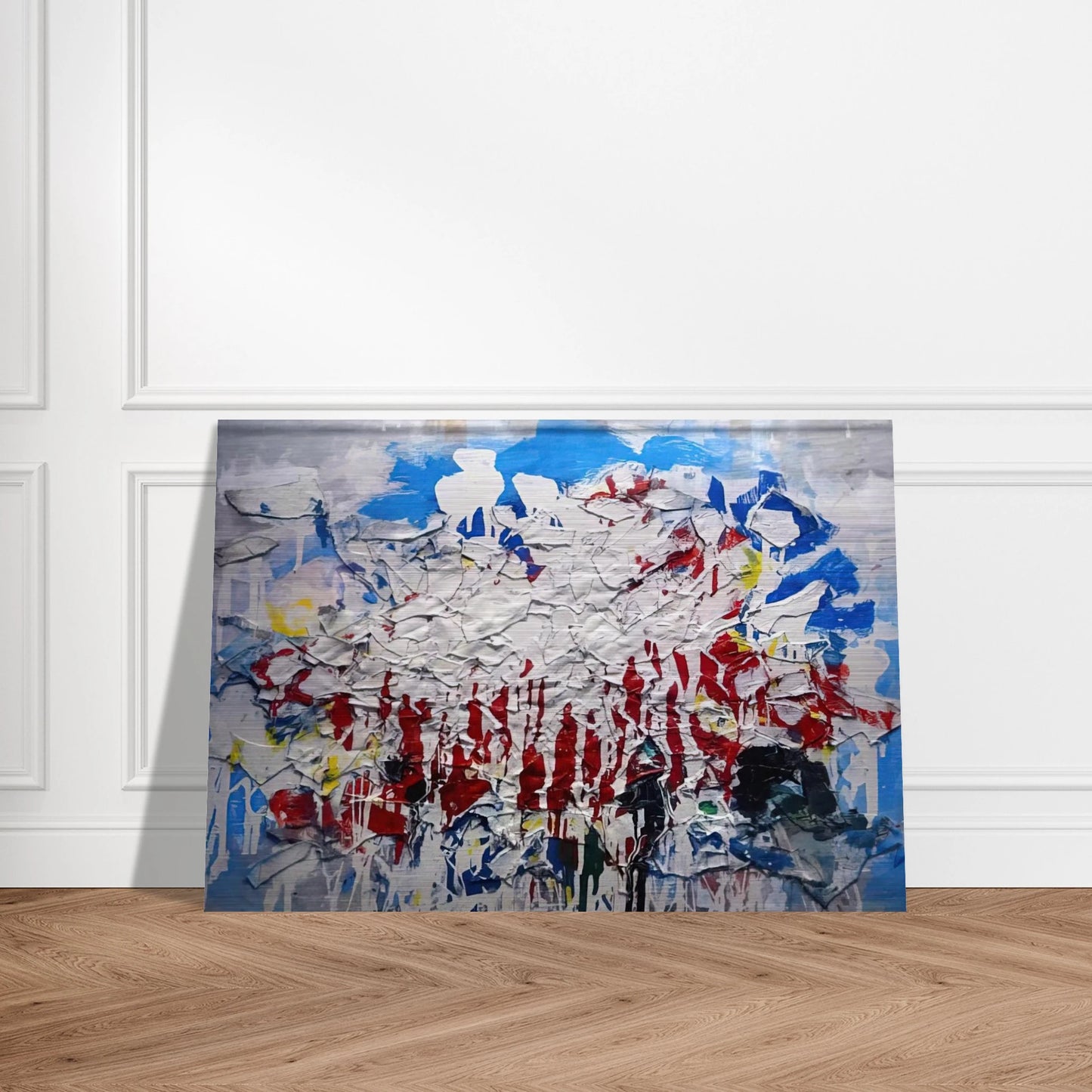 Untitled - 1958 - Robert Goodnough Brushed Aluminum Print - 70x100 cm / 28x40 inches | Robert Goodnough Aluminum Print | Robert Goodnough Prints