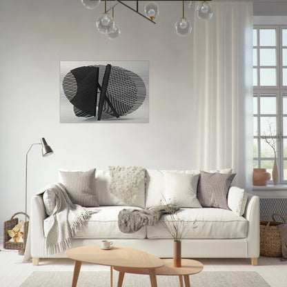 Esfera - 1959 - Gego Brushed Aluminum Print - 70x100 cm / 28x40 inches | Gego Aluminum Print | Gego Prints