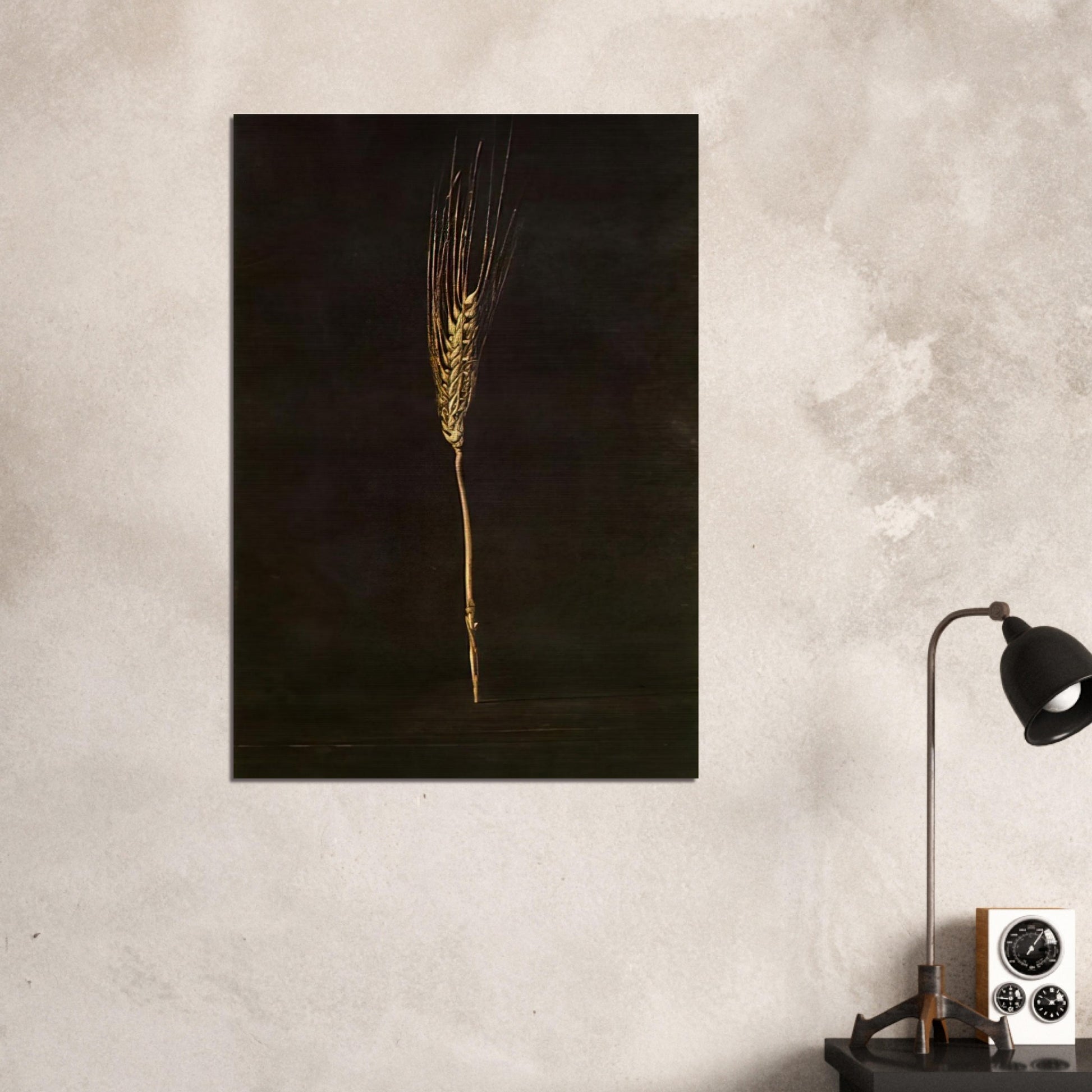 WHEAT EAR - Salvador Dali Brushed Aluminum Print - 70x100 cm / 28x40 inches | Salvador Dali Aluminum Print | Salvador Dali Prints