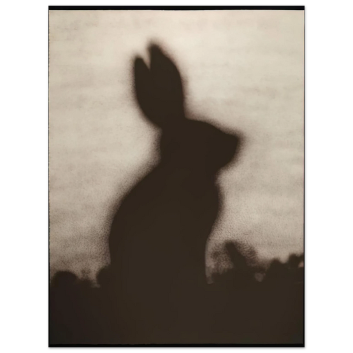 Edward Ruscha - RABBIT 1986  75x100 cm / 30x40inches Fine Art Poster
