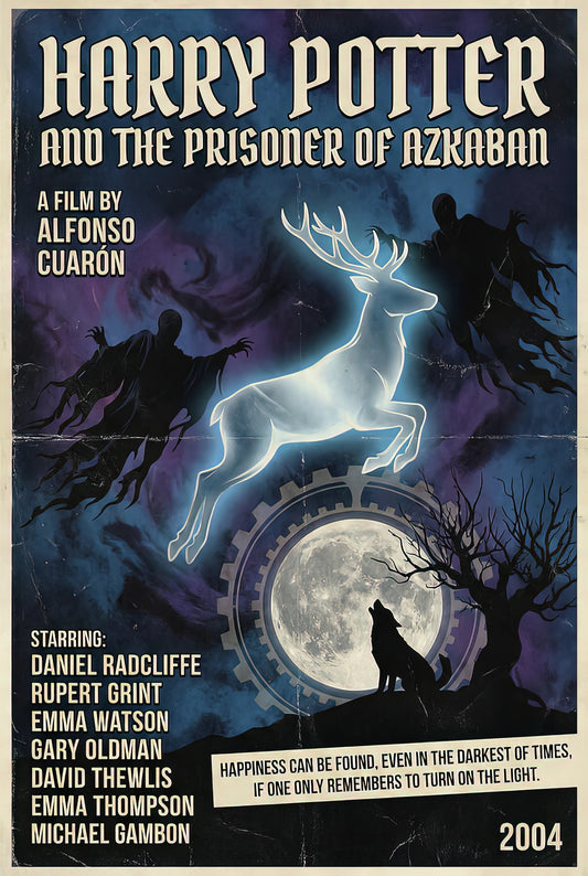 Harry Potter and the Prisoner of Azkaban Film Poster Art Print | RedKalion