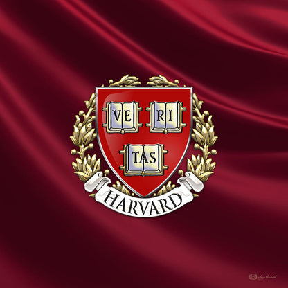Harvard University Colors Art Print | Premium Fine Art Print | RedKalion