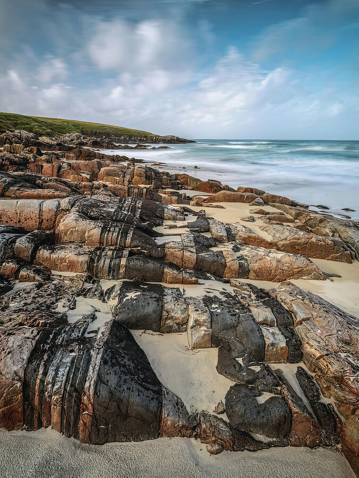 Hosta Beach Rocks Fine Art Print | RedKalion
