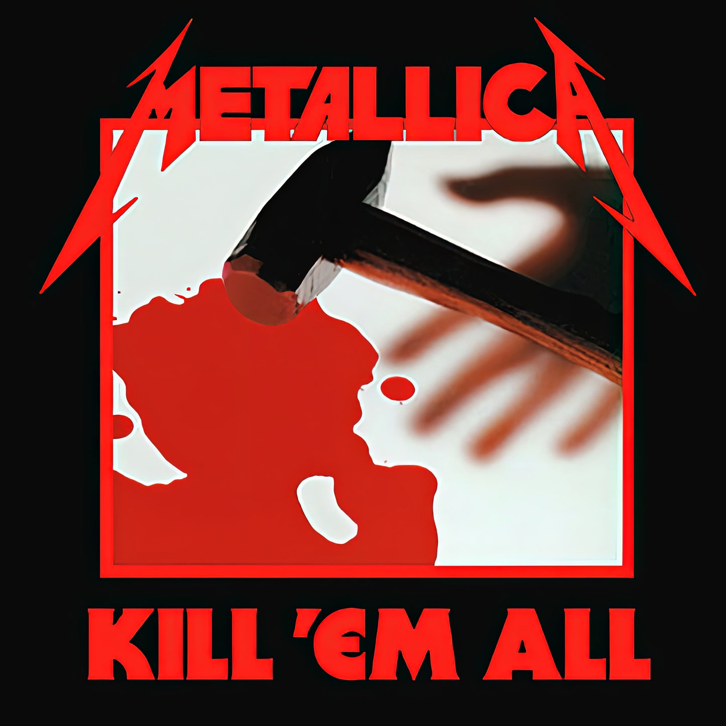 Metallica Kill Em All Album Cover 1983 Art Print | RedKalion