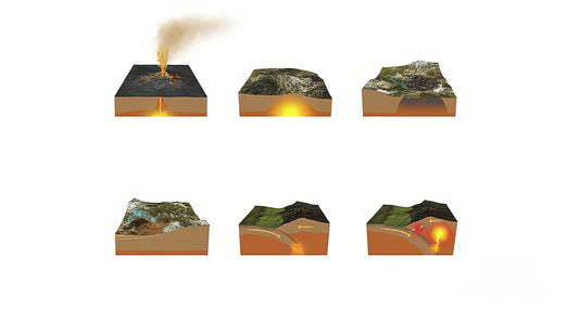 Rock Cycle Poster | Premium Educational Art Print | RedKalion