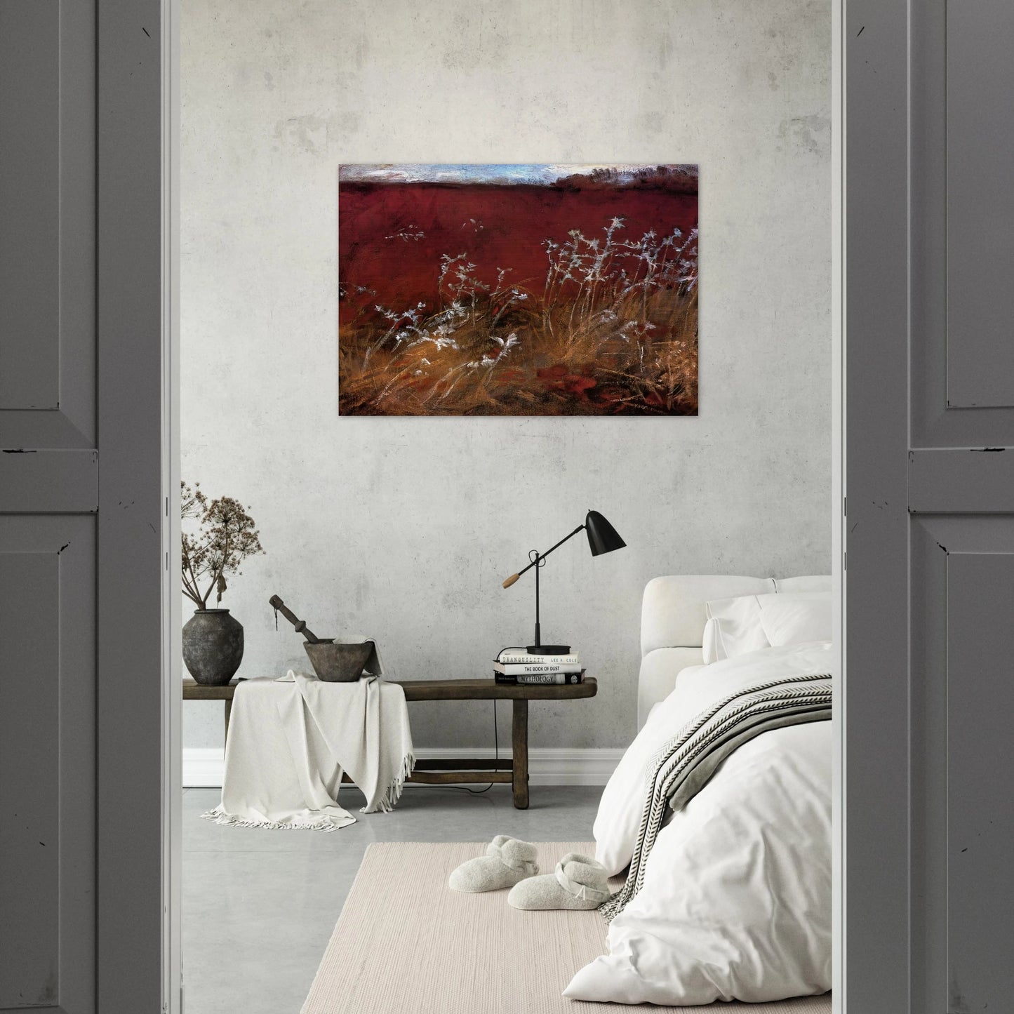 Thistles - John Singer Sargent Brushed Aluminum Print - 70x100 cm / 28x40 inches | John Singer Sargent Aluminum Print | John Singer Sargent Prints
