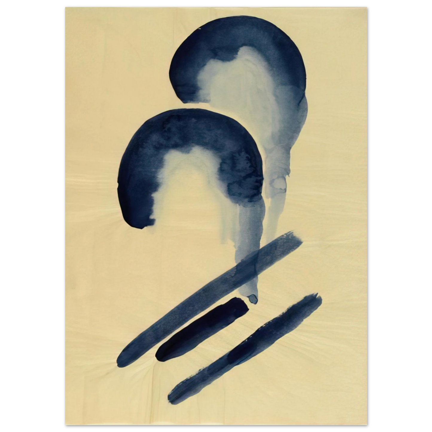 Georgia O'Keeffe - Blue-04 Fine Art Poster