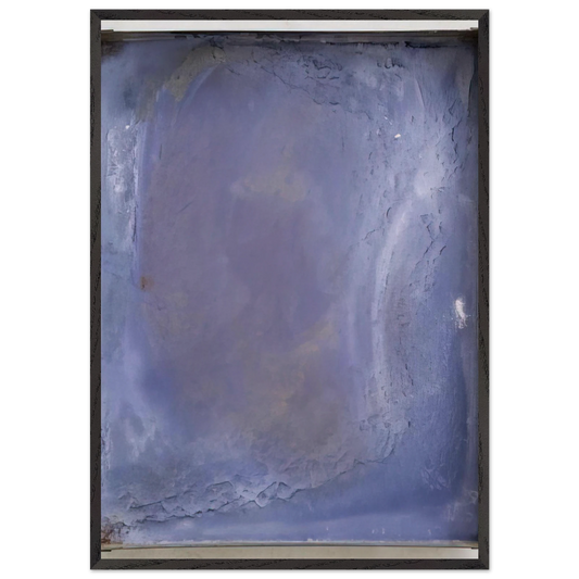 FARBWANNE 1985 - Gotthard Graubner 70x100 cm / 28x40 inches Framed Art Print – Black Wooden Frame