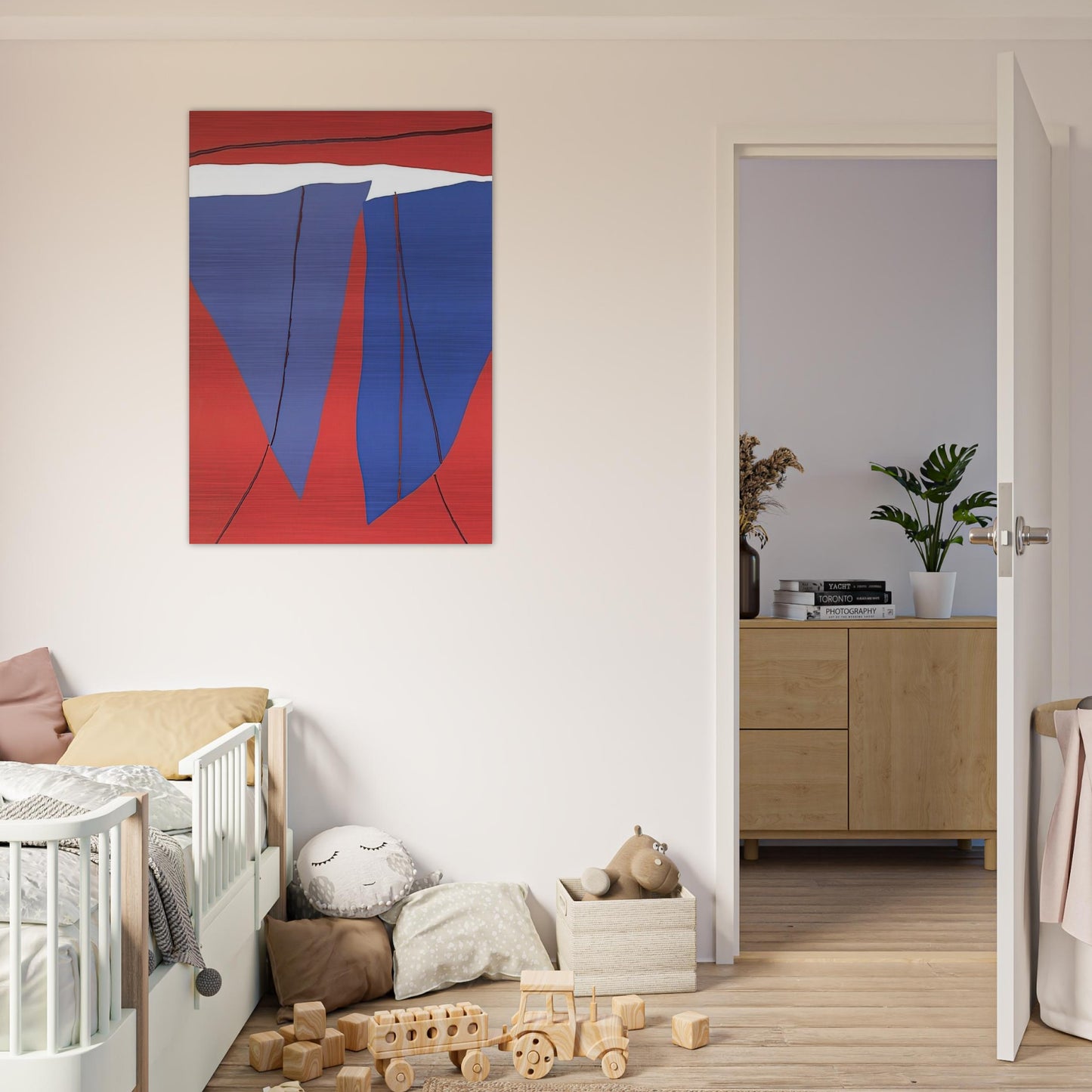 Spring - 1984 - Ray Parker Brushed Aluminum Print - 70x100 cm / 28x40 inches | Ray Parker Aluminum Print | Ray Parker Prints