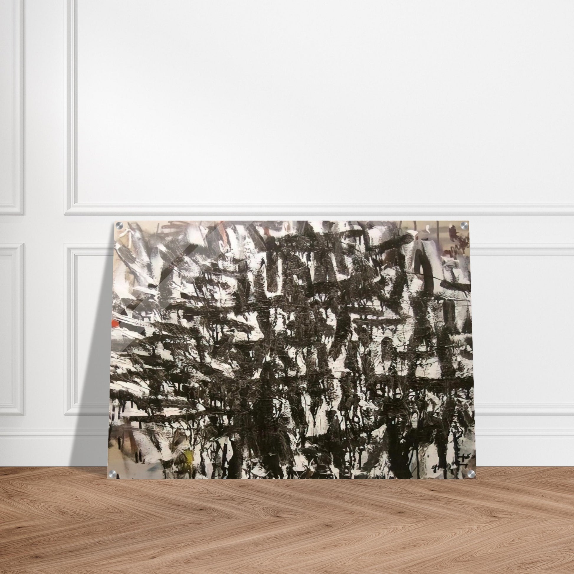 Listen - 2005 - Robert Goodnough Acrylic Print - 70x100 cm / 28x40″ inches