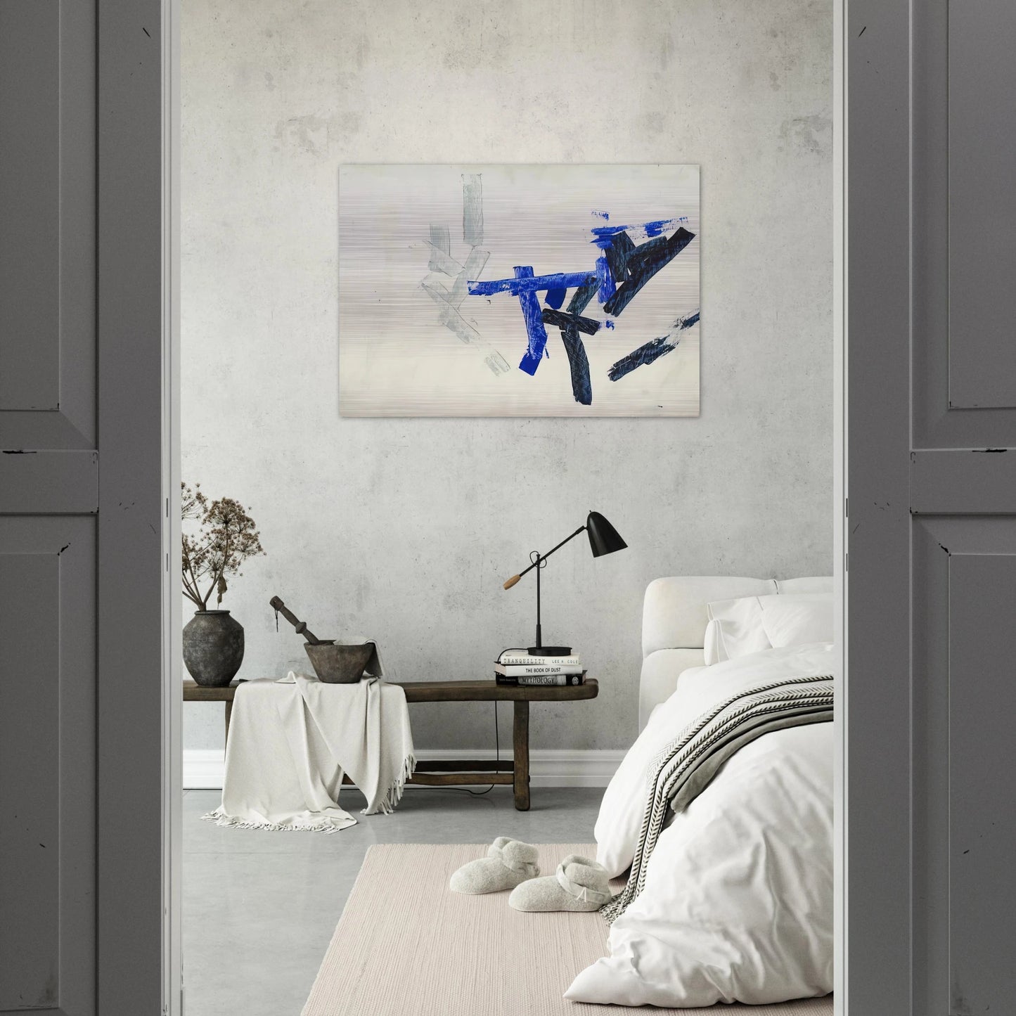 Untitled - 1960 - Charlotte Posenenske Brushed Aluminum Print - 70x100 cm / 28x40 inches | Charlotte Posenenske Aluminum Print | Charlotte Posenenske Prints
