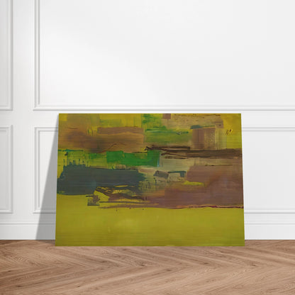 August Deep - 1978 - Helen Frankenthaler Brushed Aluminum Print - 70x100 cm / 28x40 inches | Helen Frankenthaler Aluminum Print | Helen Frankenthaler Prints