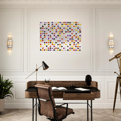 Book of Time - 1961 - Lygia Pape Brushed Aluminum Print - 70x100 cm / 28x40 inches | Lygia Pape Aluminum Print | Lygia Pape Prints